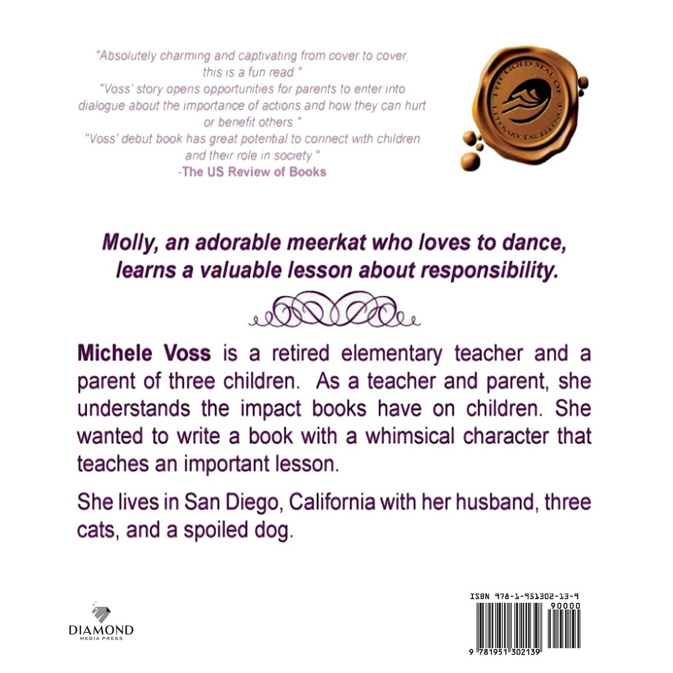 Rückseitencover Molly, The Dancing Meerkat