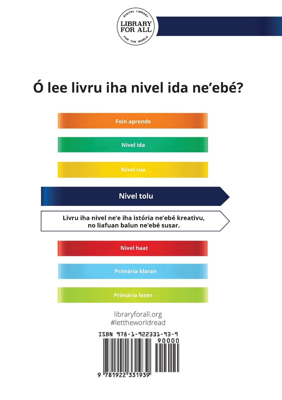 Rückseitencover Dig Dig Dig (Tetun edition) - Nehek servisu barak