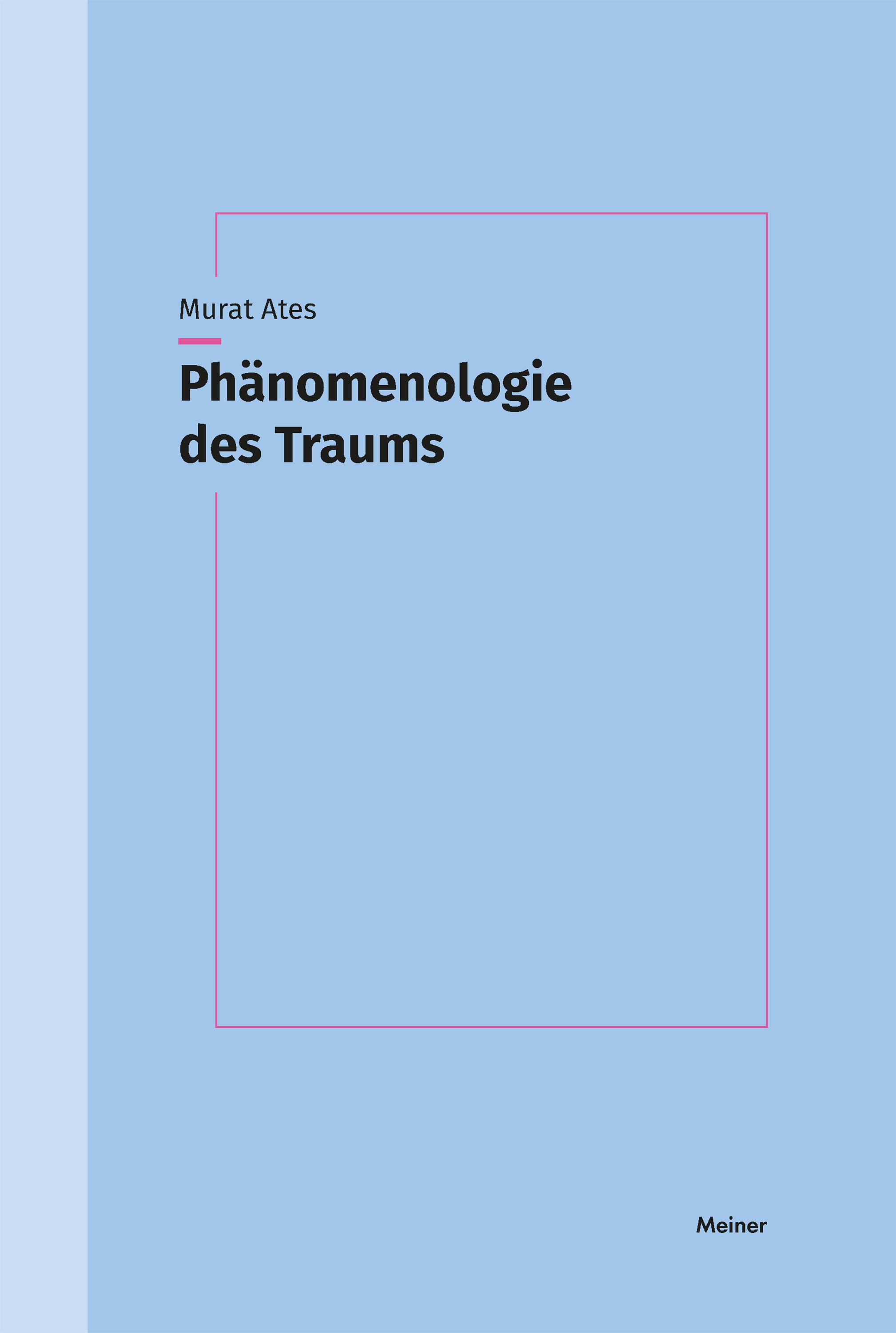 Vorderes Coverbild Phänomenologie des Traums
