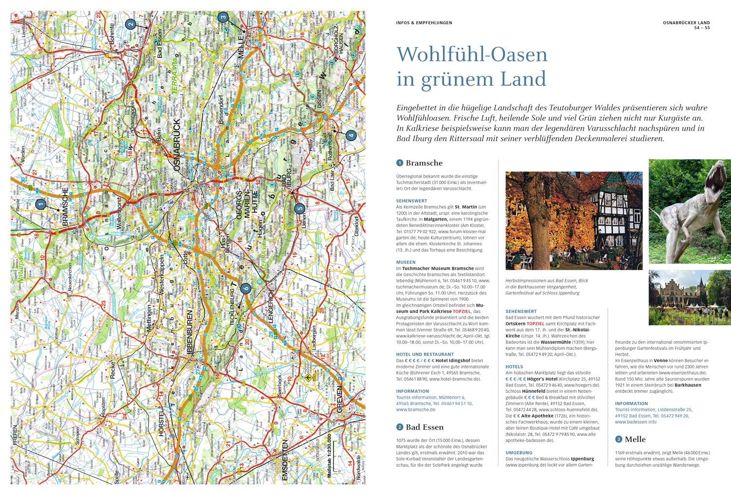 Beispielinhalt (Bild) DuMont Bildatlas Osnabrücker Land