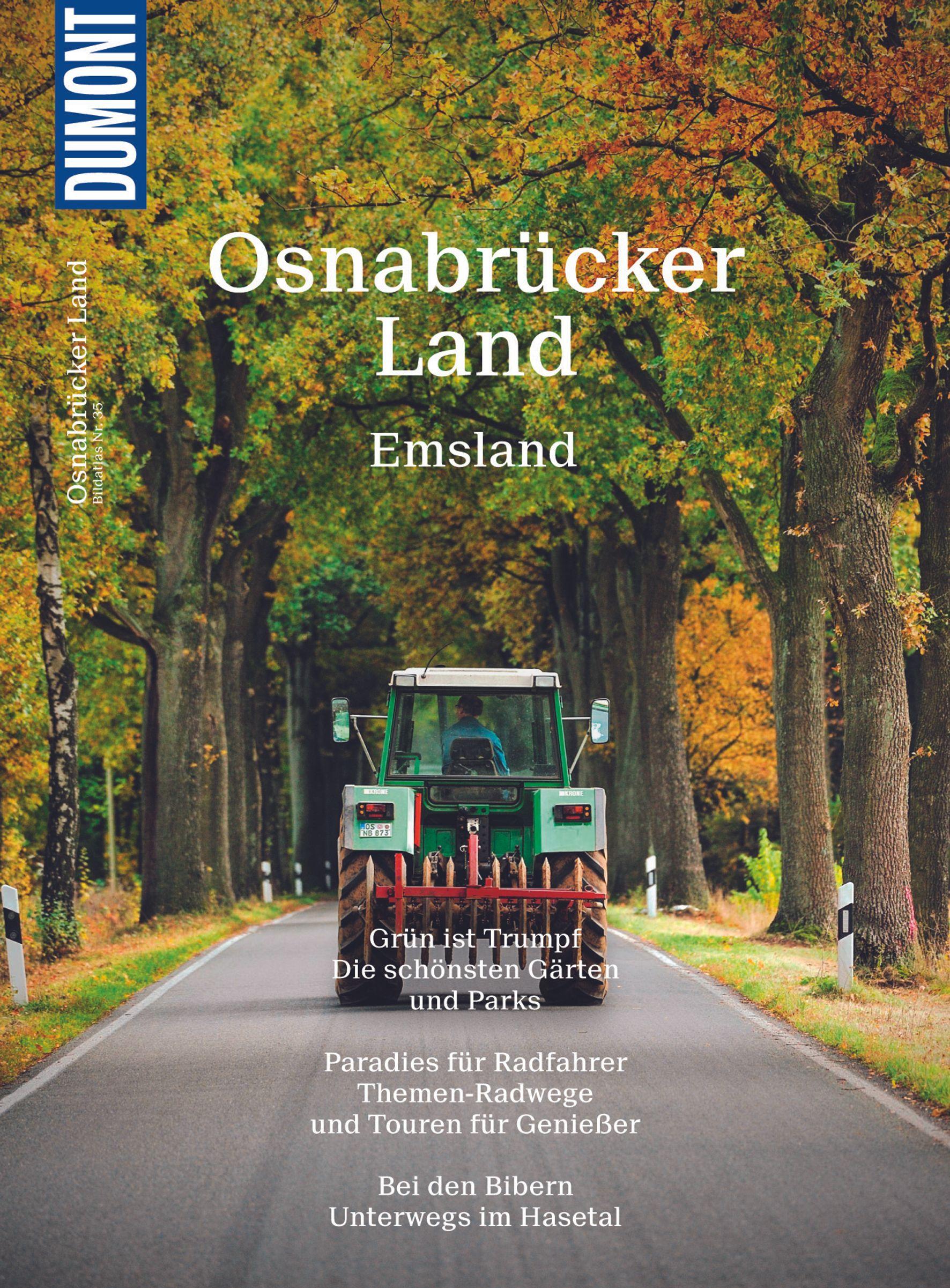 Vorderes Coverbild DuMont Bildatlas Osnabrücker Land