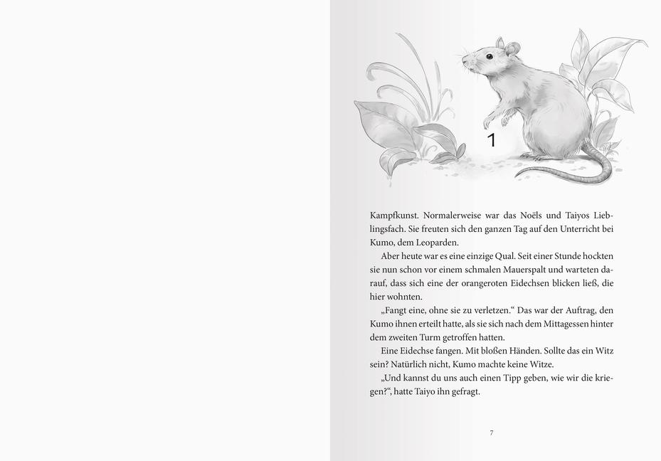 Beispielinhalt (Bild) Internat der bösen Tiere, Band 3: Die Reise