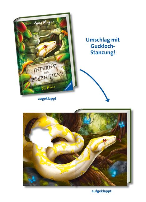 Beispielinhalt (Bild) Internat der bösen Tiere, Band 3: Die Reise