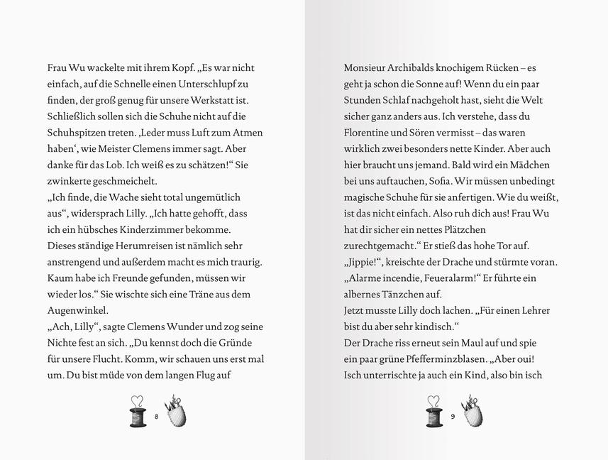 Beispielinhalt (Bild) Lillys magische Schuhe, Band 3: Die zauberhaften Flügel