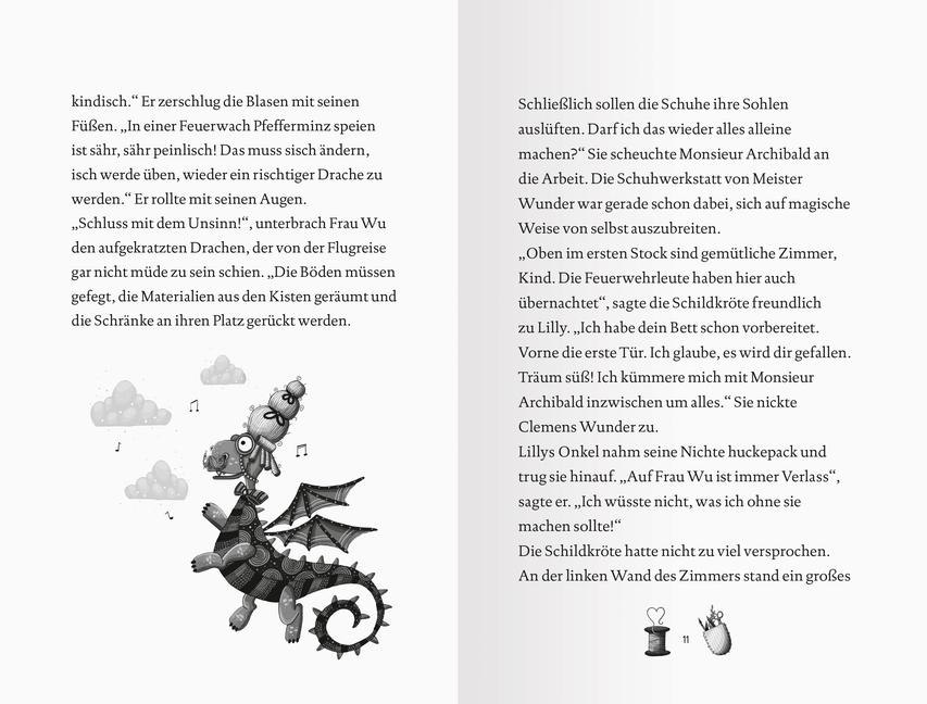 Beispielinhalt (Bild) Lillys magische Schuhe, Band 3: Die zauberhaften Flügel