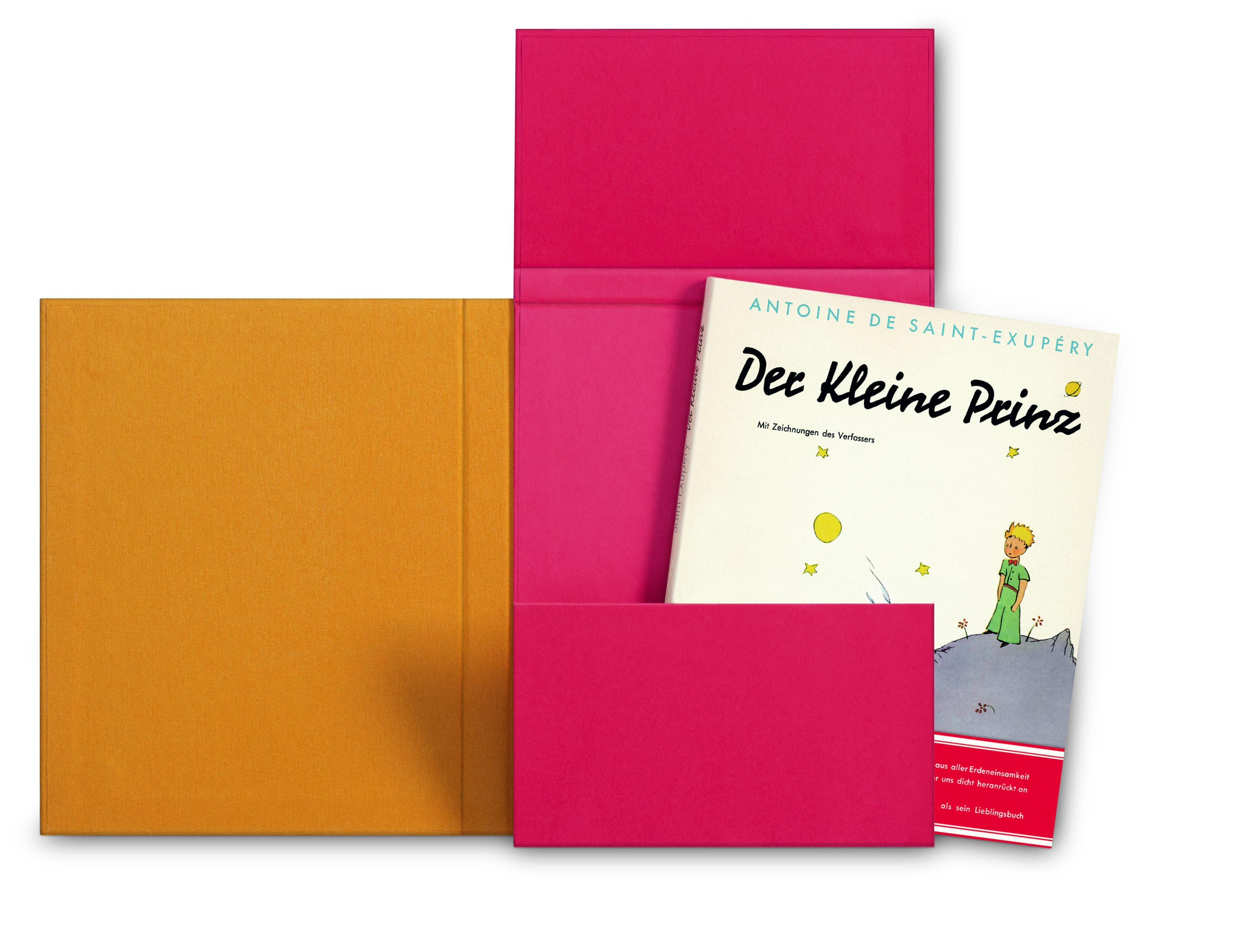 Beispielinhalt (Bild) Der kleine Prinz. Faksimile in Geschenkbox