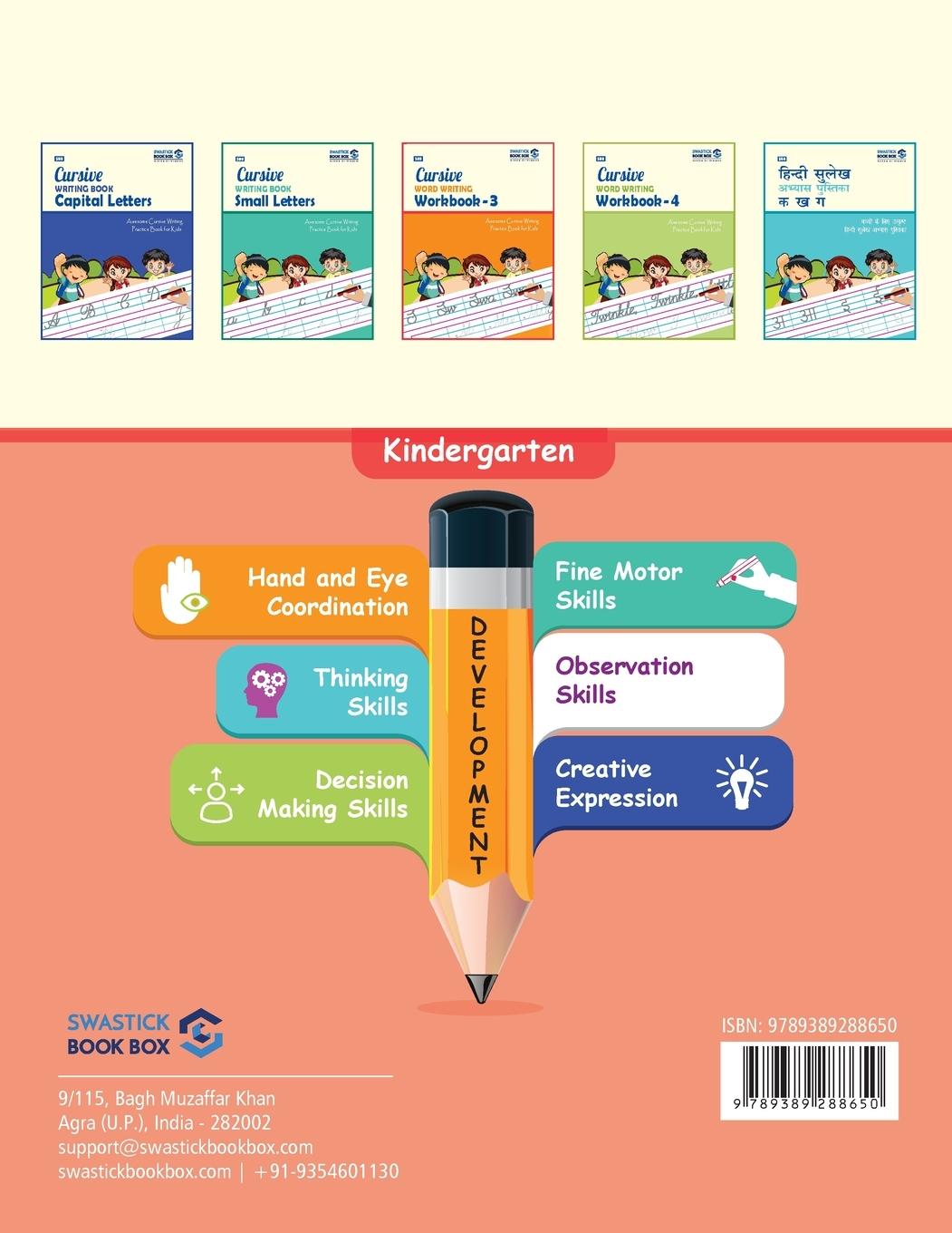 Rückseitencover SBB Cursive Word Writing Workbook - 2