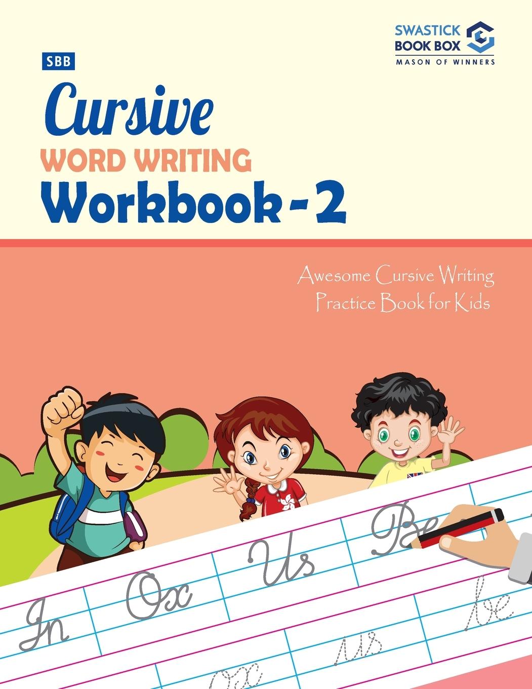 Vorderes Coverbild SBB Cursive Word Writing Workbook - 2