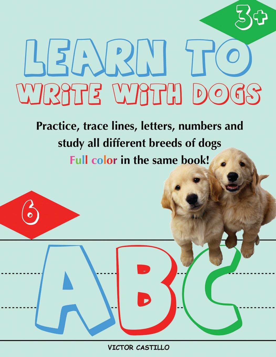 Vorderes Coverbild Learn to Write with Dogs Workbook