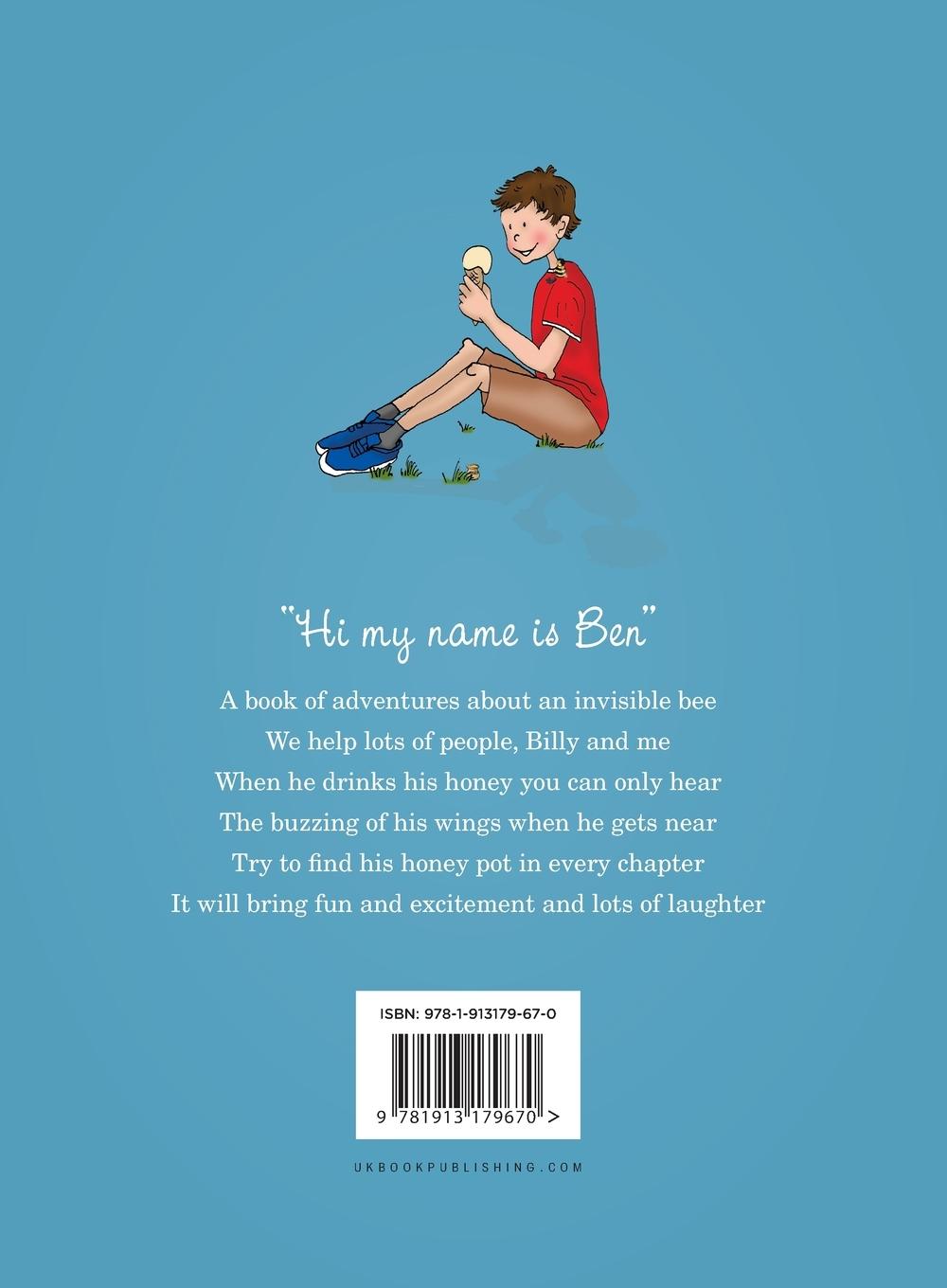 Rückseitencover The adventures of Billy the Invisible Bee