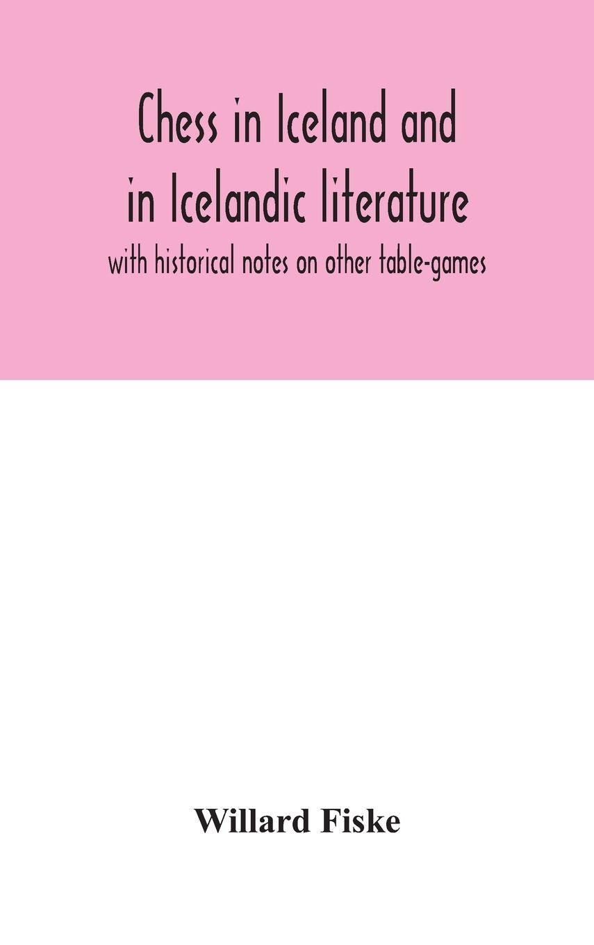 Vorderes Coverbild Chess in Iceland and in Icelandic literature
