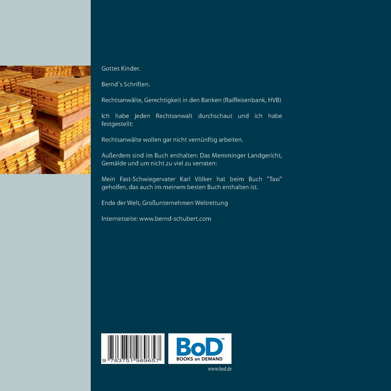 Rückseitencover Ende der Welt