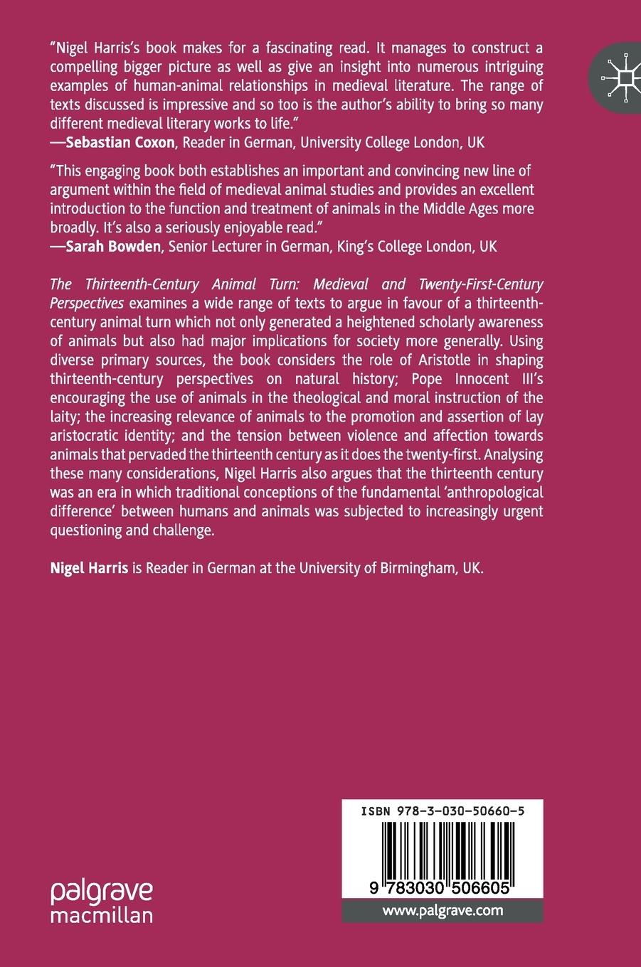 Rückseitencover The Thirteenth-Century Animal Turn