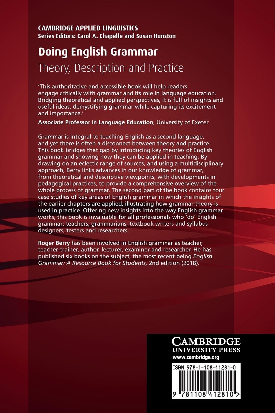 Rückseitencover Doing English Grammar