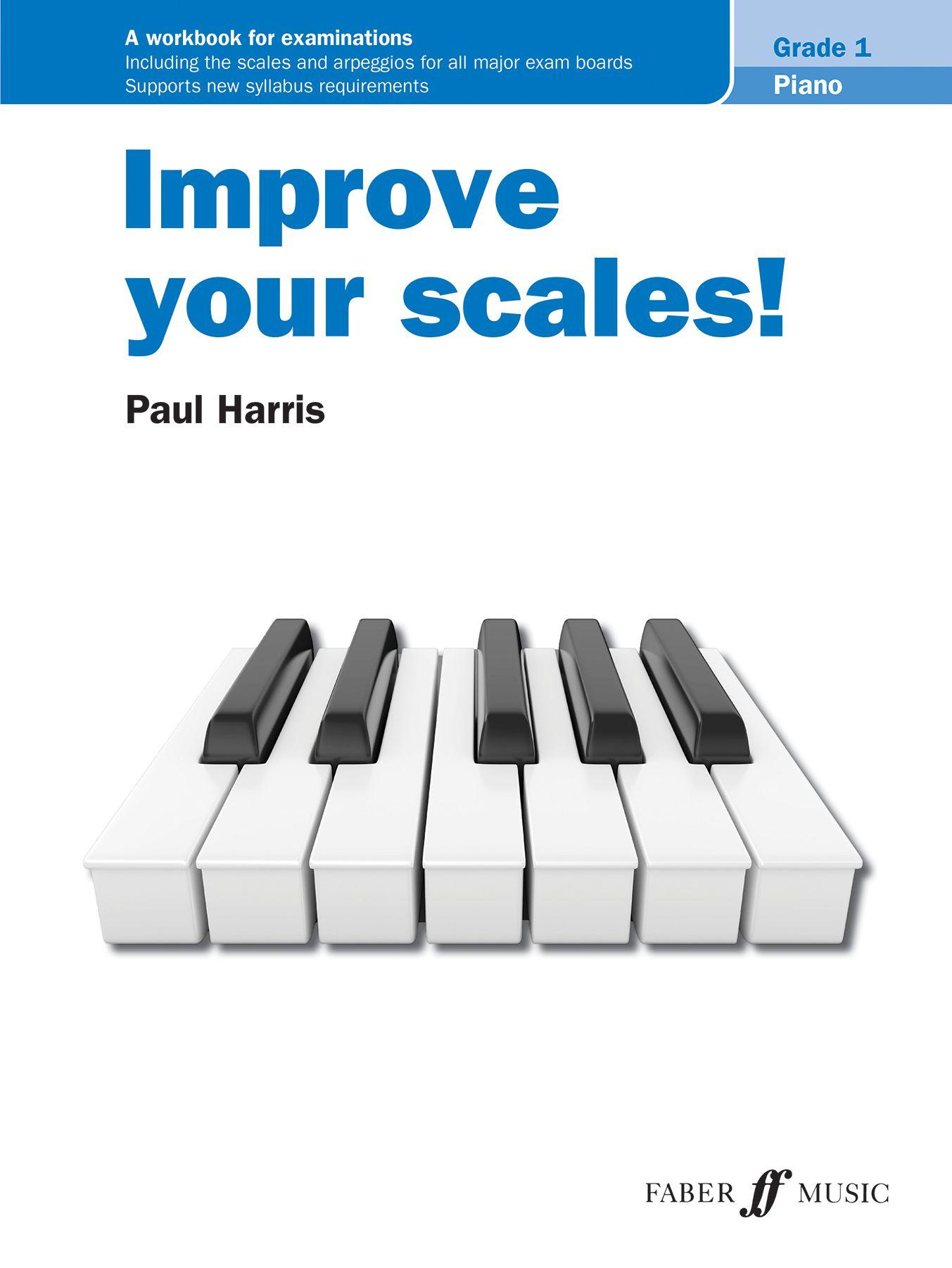 Vorderes Coverbild Improve your scales! Piano Grade 1