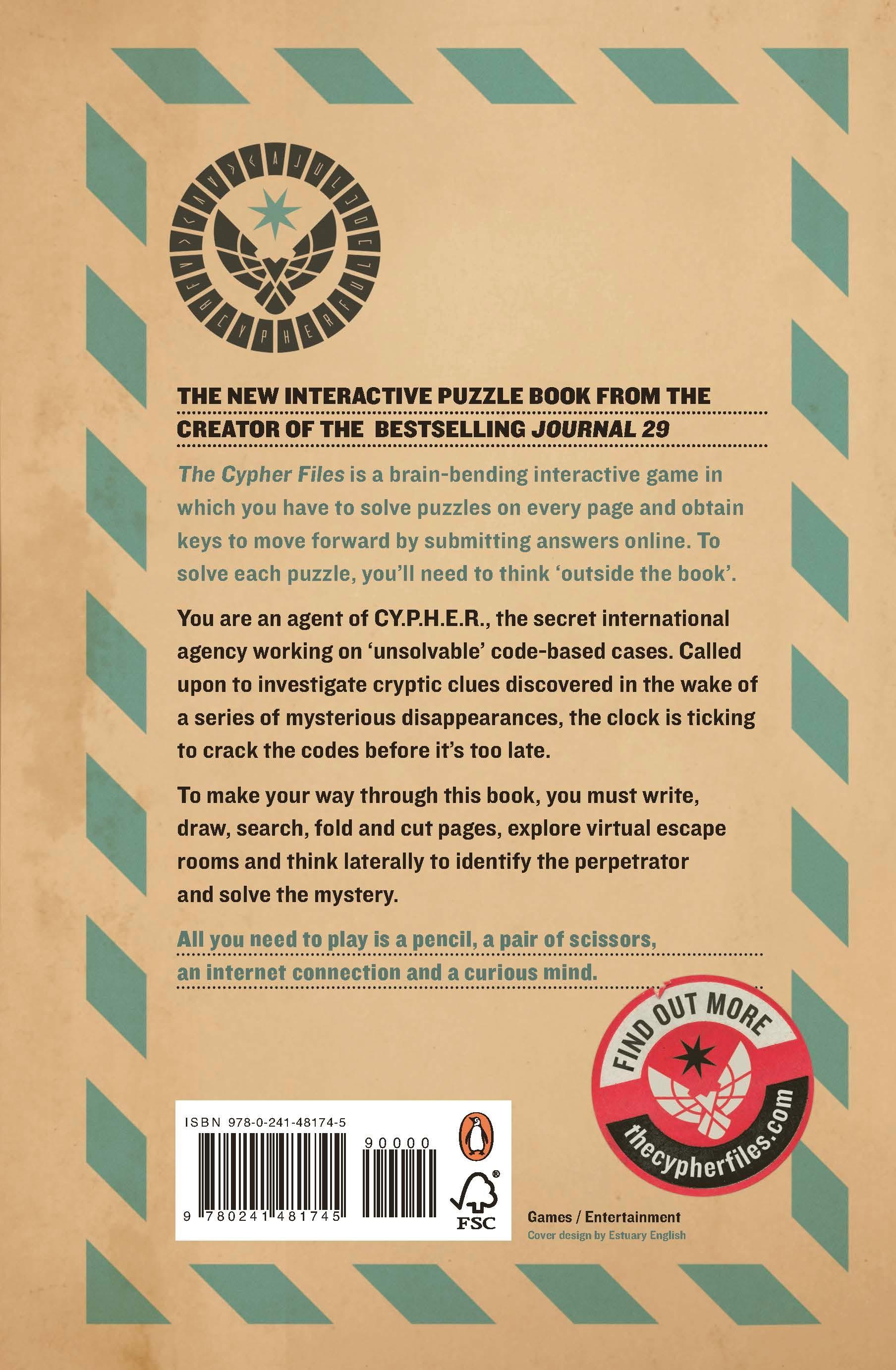 Rückseitencover The Cypher Files