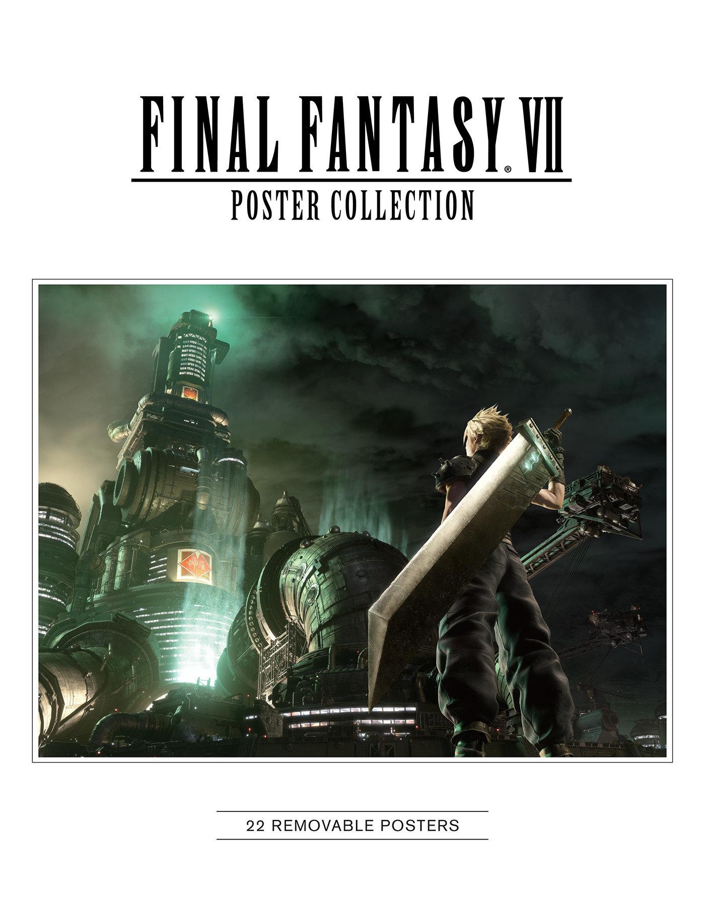 Vorderes Coverbild Final Fantasy VII Poster Collection