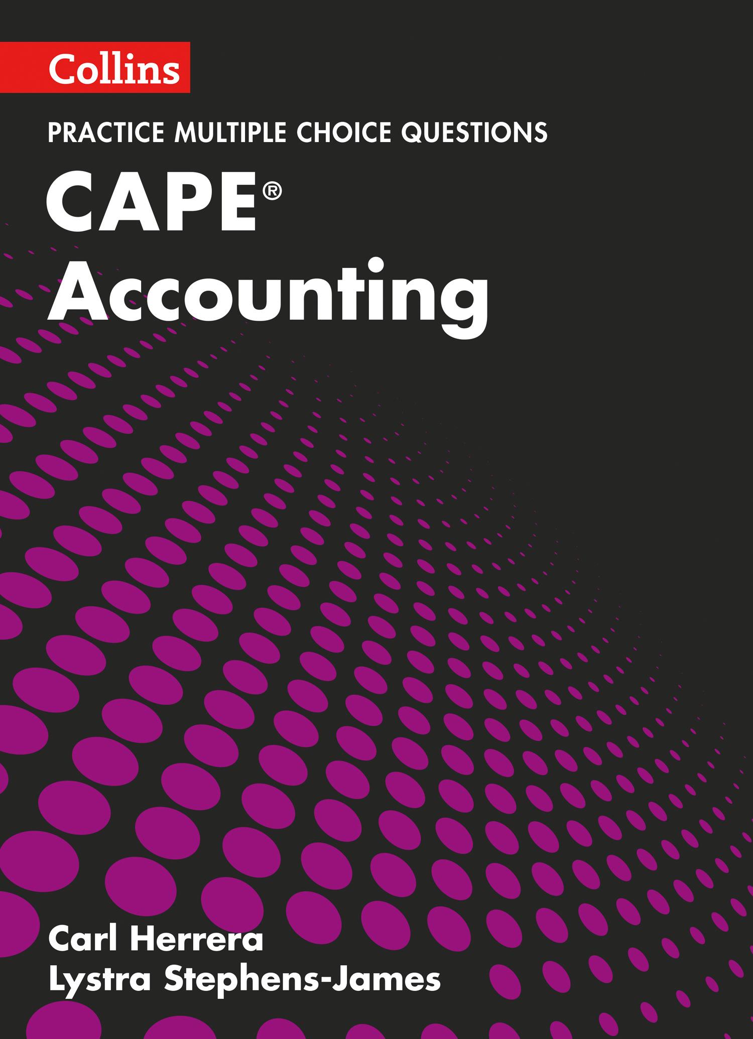 Vorderes Coverbild Collins Cape Accounting - Cape Accounting Multiple Choice Practice