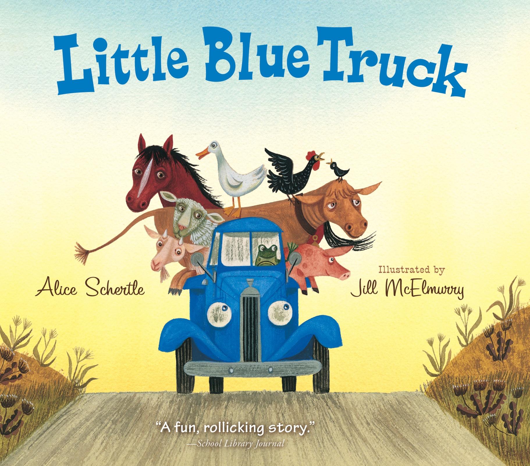 Vorderes Coverbild Little Blue Truck Board Book