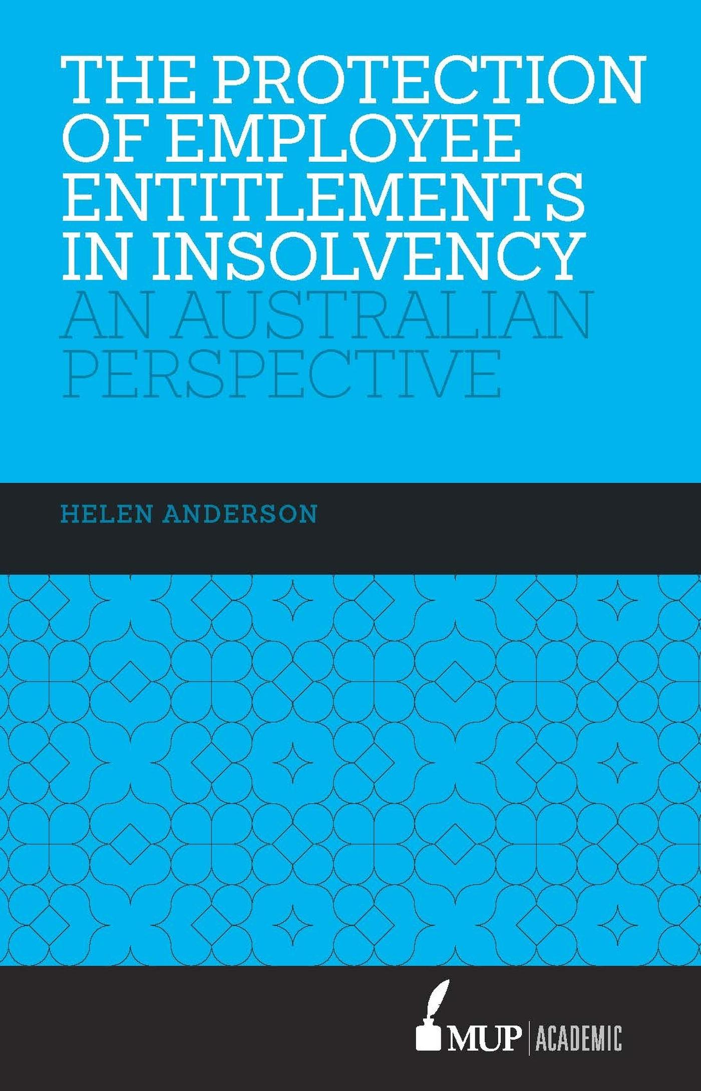 Vorderes Coverbild The Protection of Employee Entitlements in Insolvency