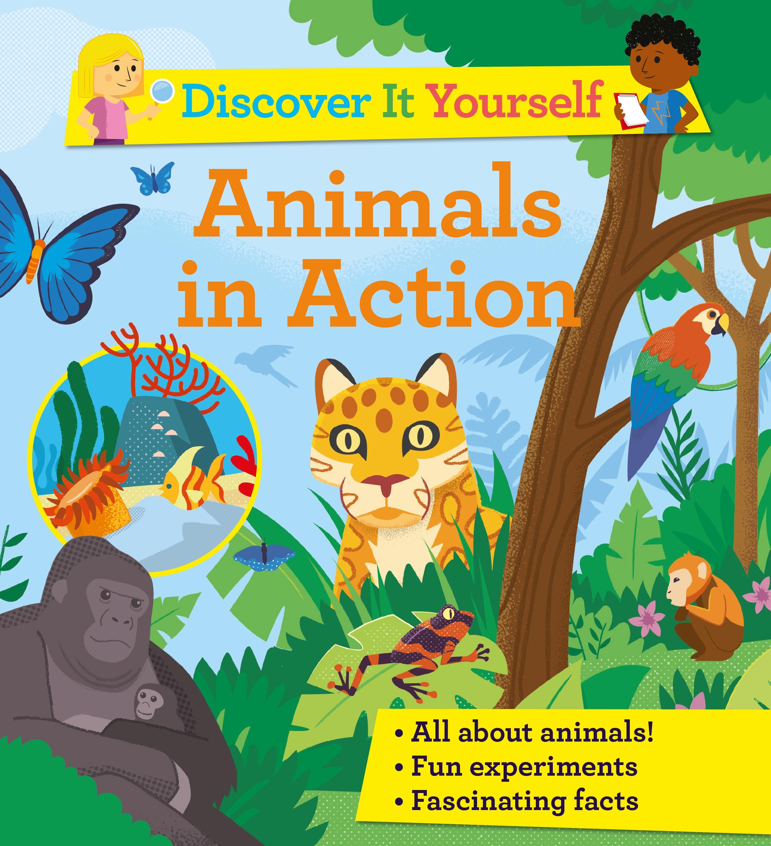 Vorderes Coverbild Discover It Yourself: Animals in Action