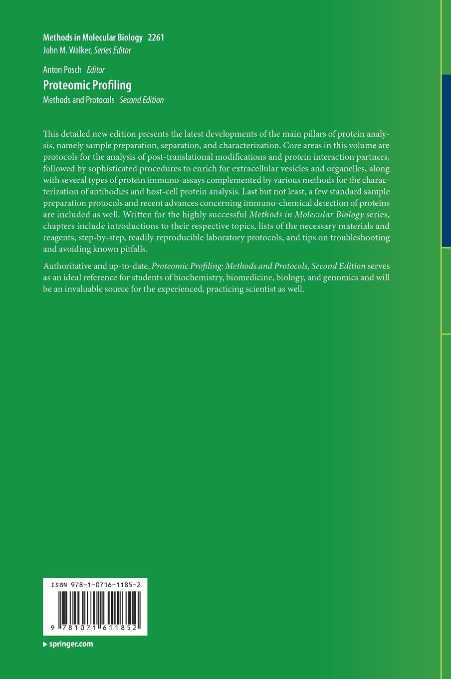 Rückseitencover Proteomic Profiling