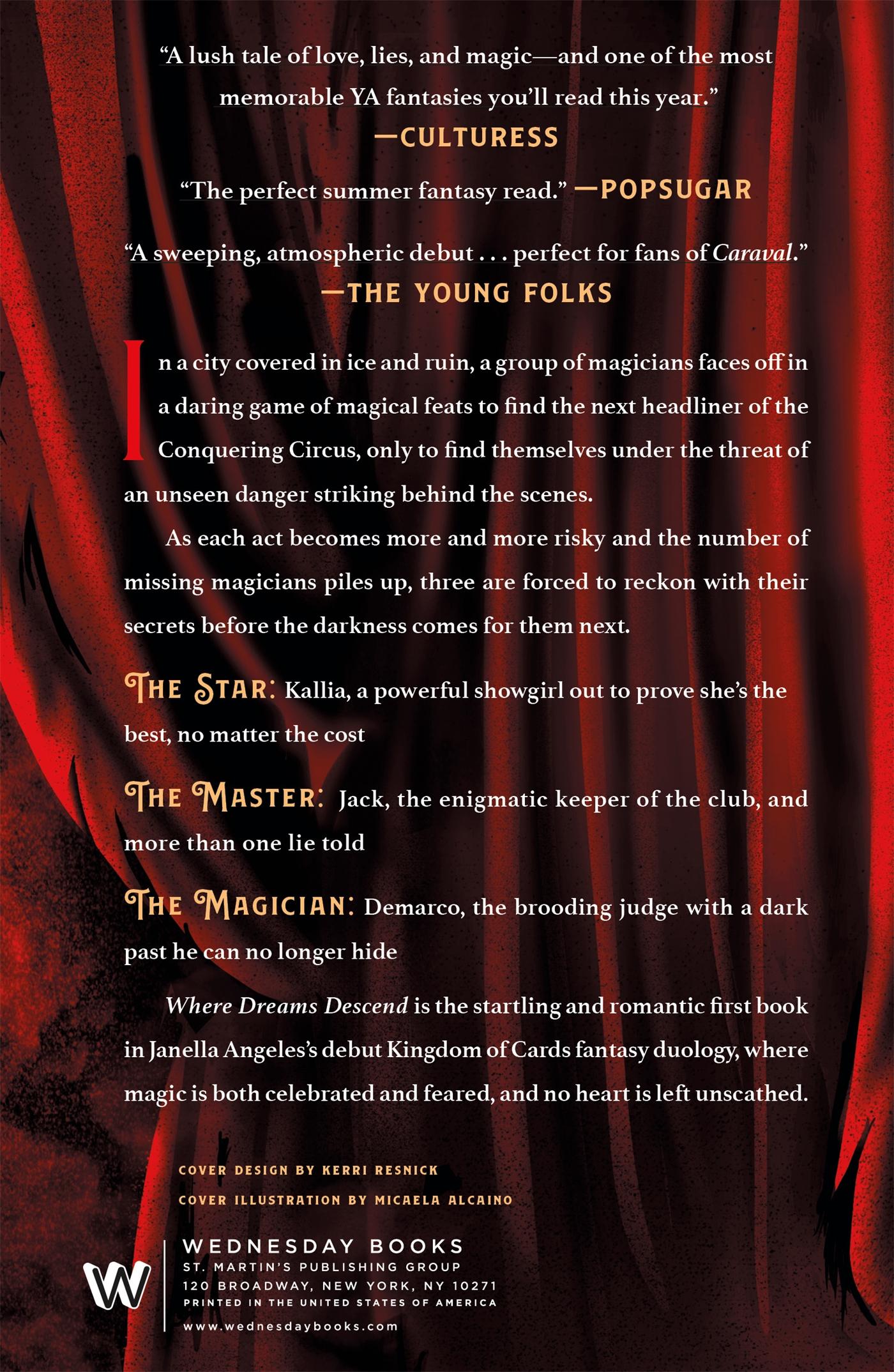 Rückseitencover Where Dreams Descend