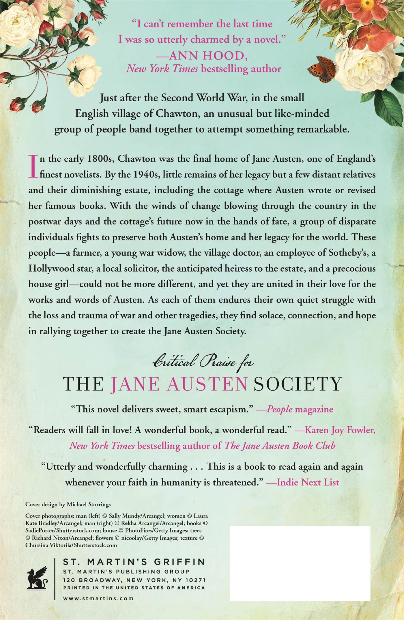 Rückseitencover The Jane Austen Society