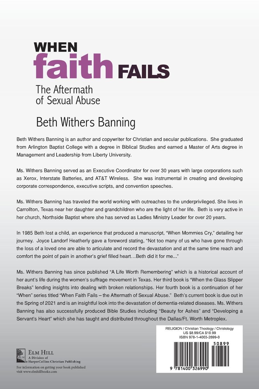 Rückseitencover The When Faith Fails