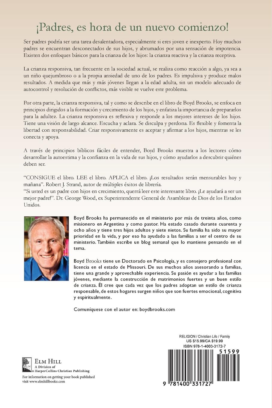 Rückseitencover Crianza Responsiva