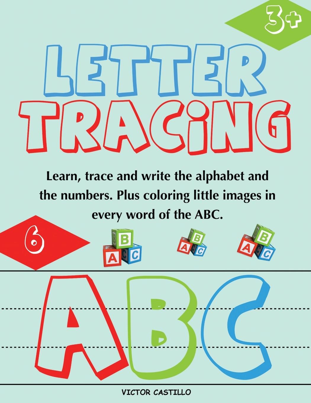 Vorderes Coverbild Letter Tracing and Numbers ABC