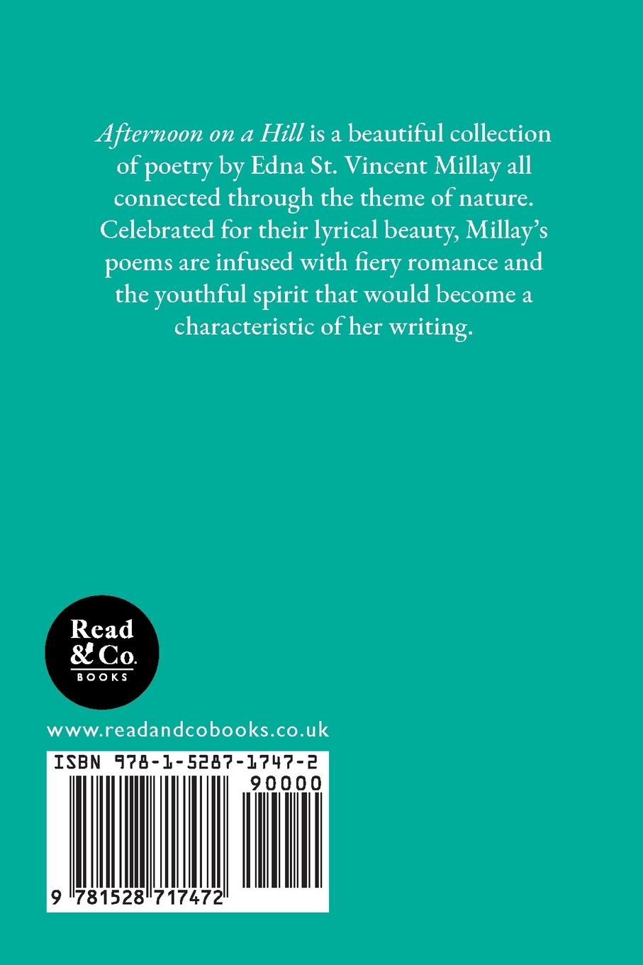 Rückseitencover Afternoon on a Hill - Love Letters to Nature