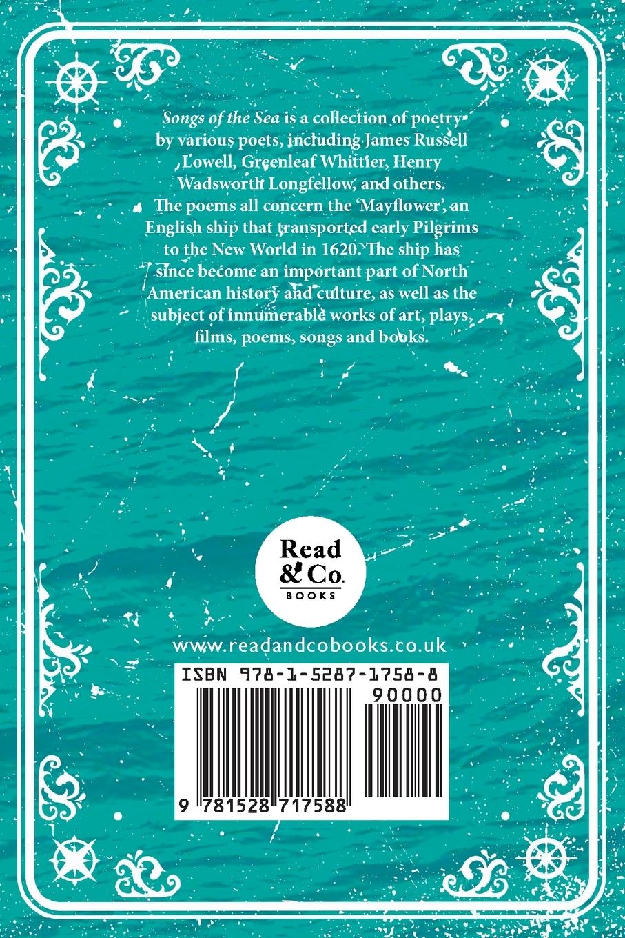 Rückseitencover Songs of the Sea - Poetry Dedicated to the Mayflower Voyage