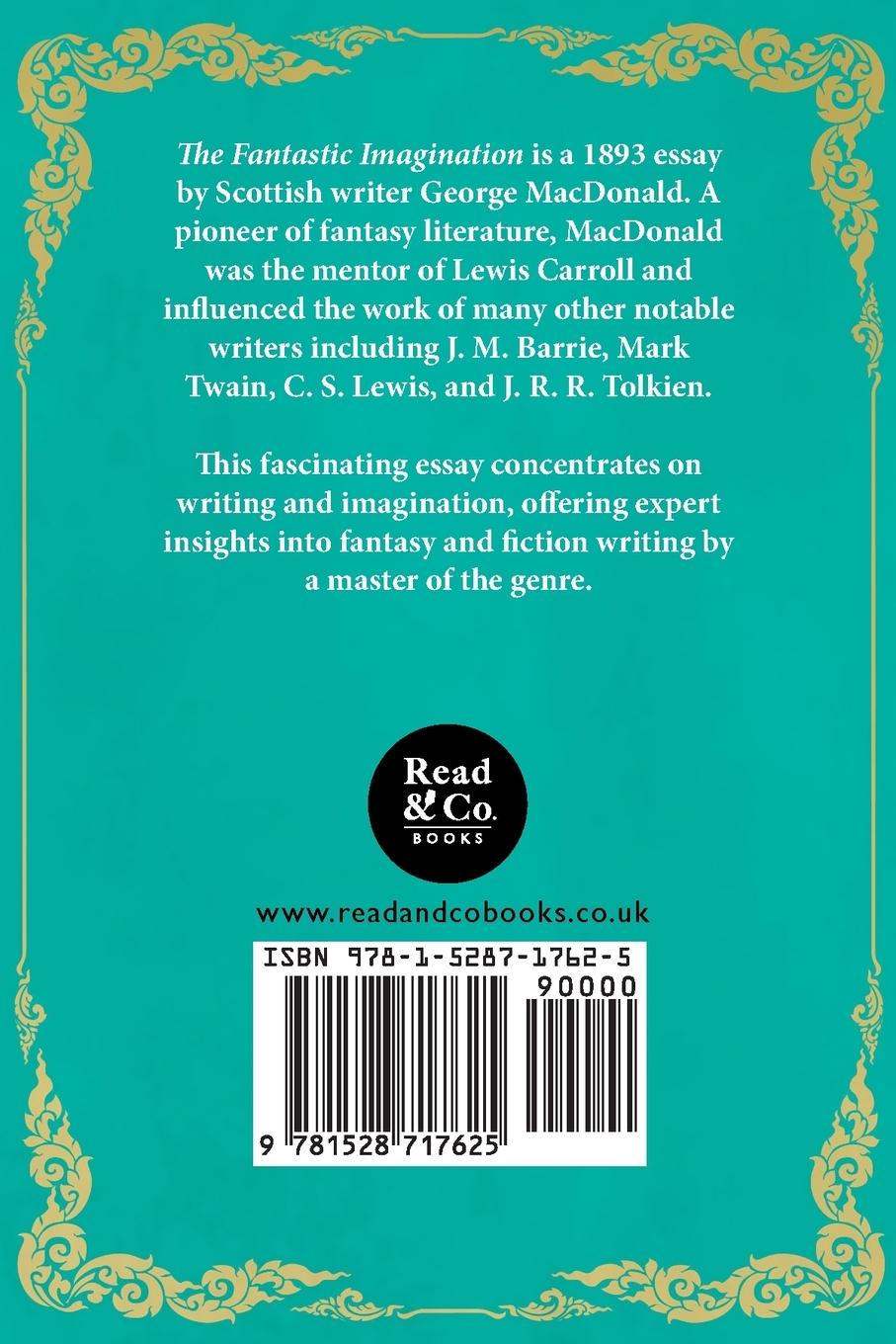 Rückseitencover The Fantastic Imagination