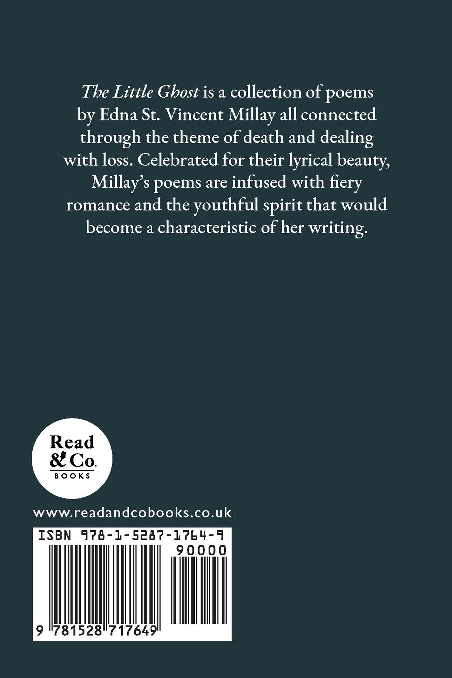 Rückseitencover The Little Ghost - And Other Poems on Grief and Healing