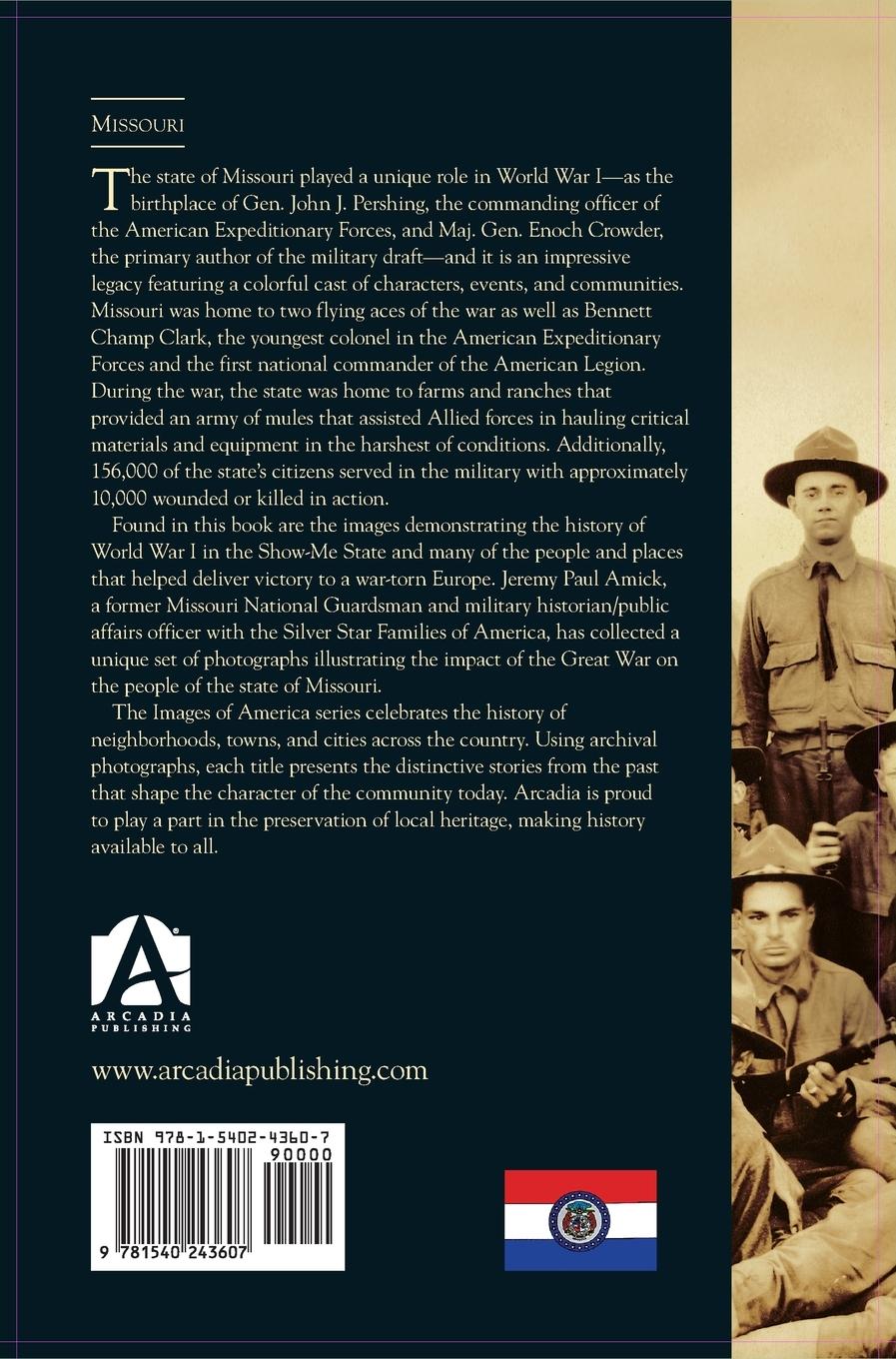 Rückseitencover Missouri in World War I