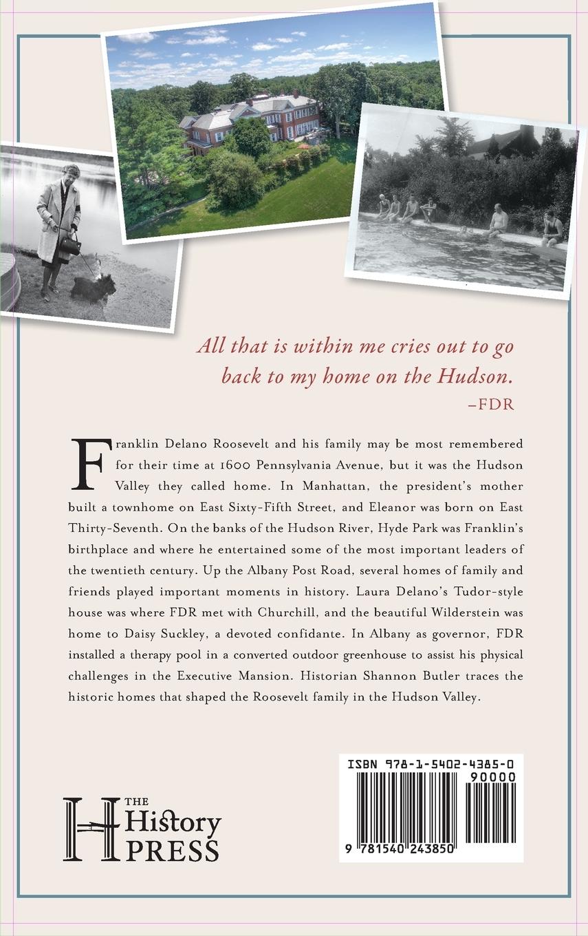 Rückseitencover Roosevelt Homes of the Hudson Valley