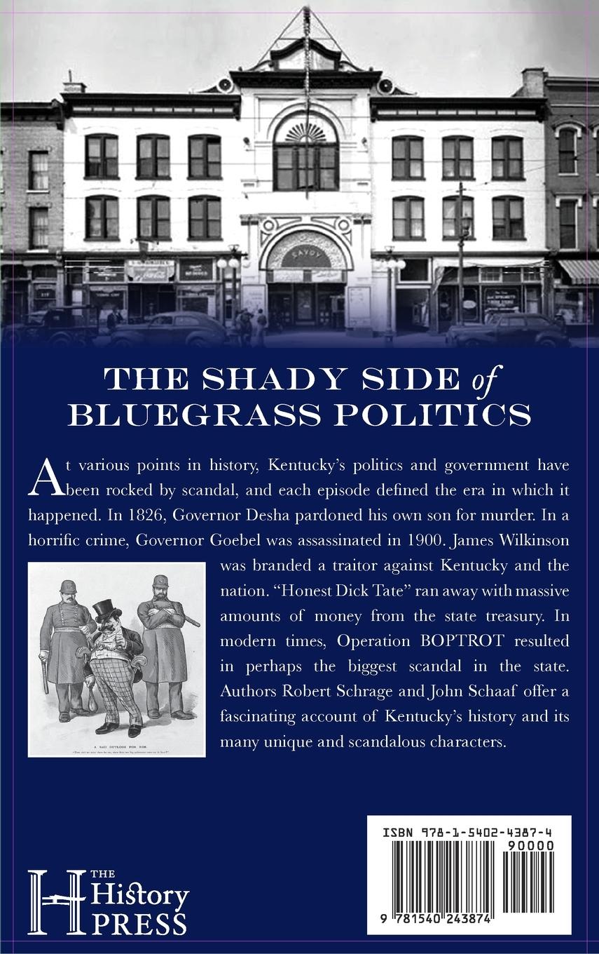 Rückseitencover Hidden History of Kentucky Political Scandals