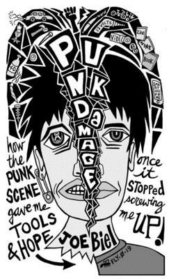 Vorderes Coverbild Punk Damage: How the Punk Scene Gave Me Tools and Hope - Once It Stopped Screwing Me Up
