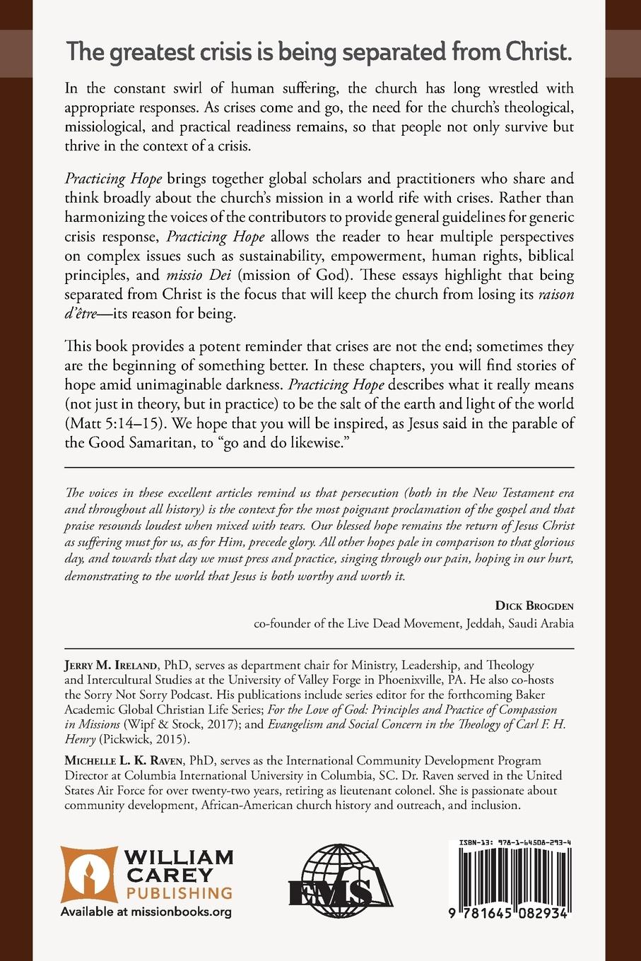 Rückseitencover Practicing Hope