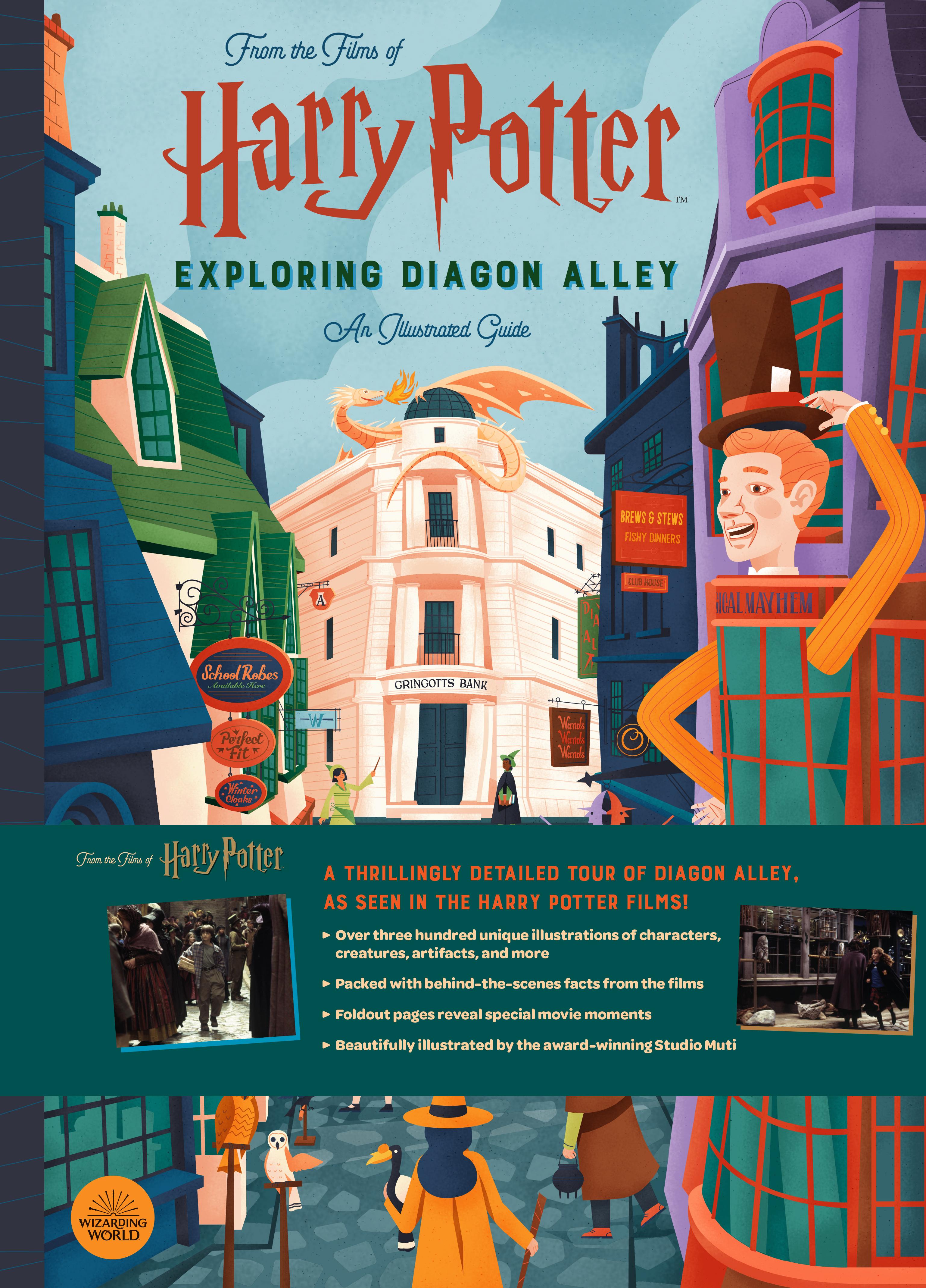 Vorderes Coverbild Harry Potter: Exploring Diagon Alley