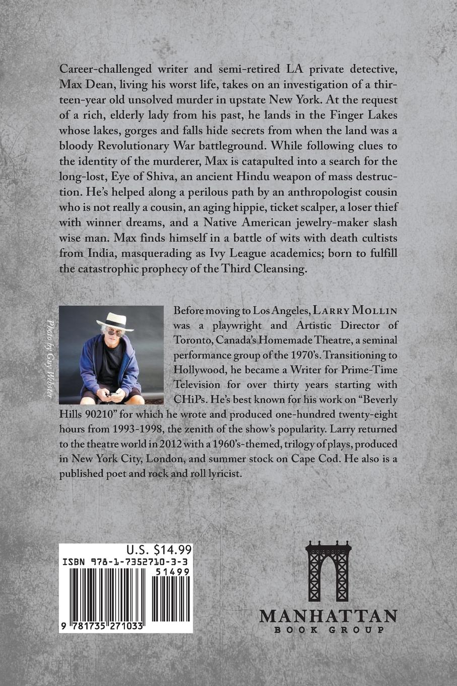 Rückseitencover Cayuga: A Max Dean Adventure