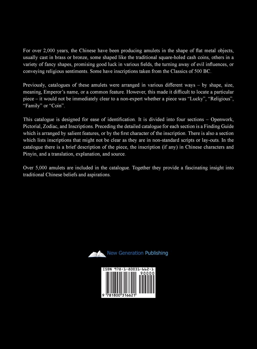 Rückseitencover Cast Chinese Amulets