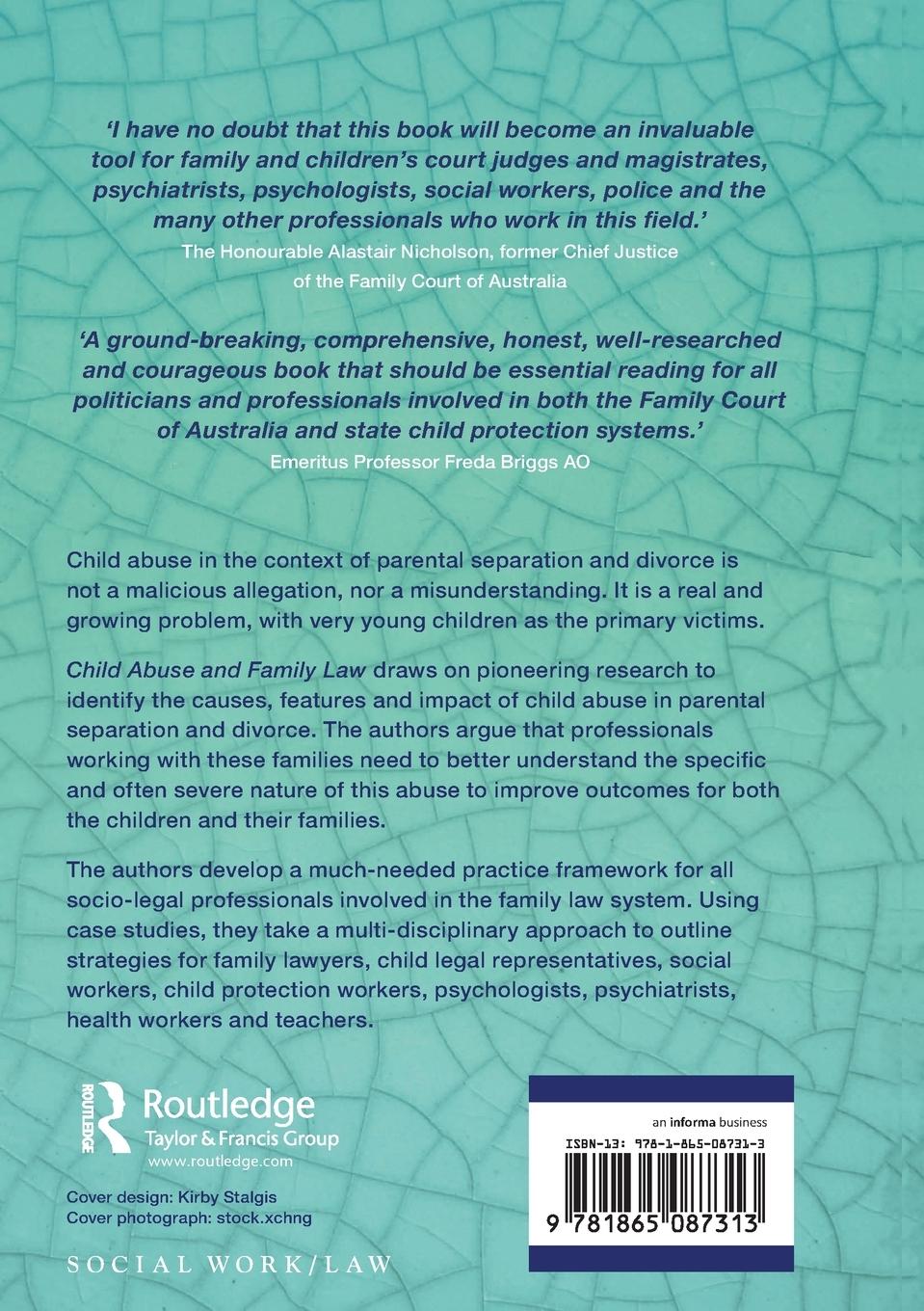 Rückseitencover Child Abuse and Family Law