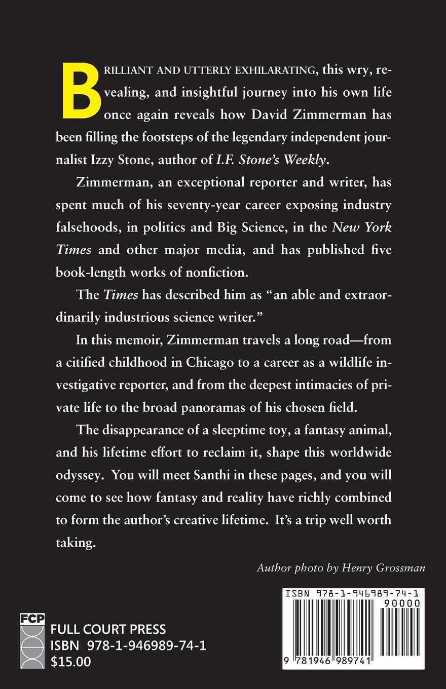 Rückseitencover The Making of a Journalist: Santhi & I: A Memoir