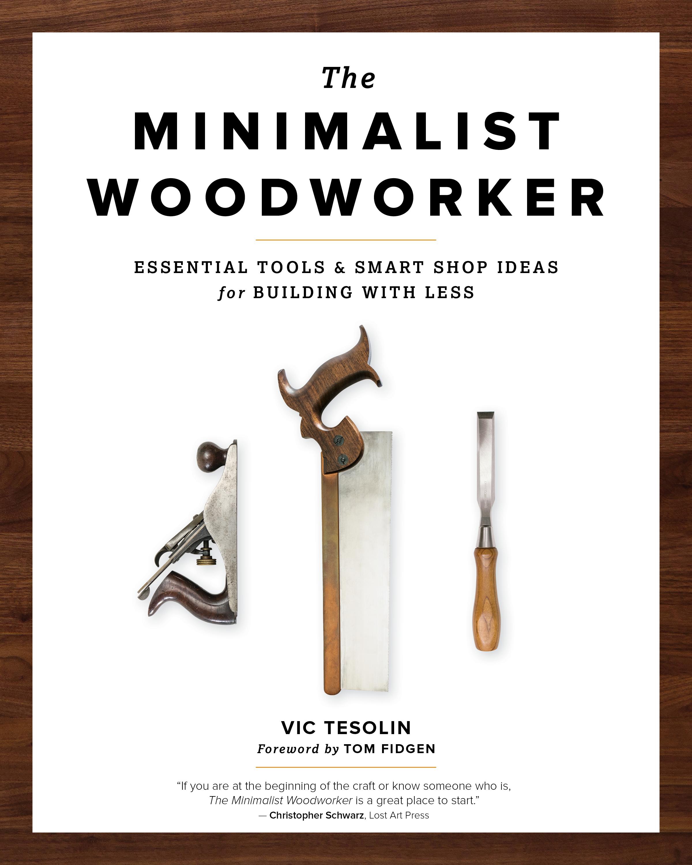 Vorderes Coverbild The Minimalist Woodworker