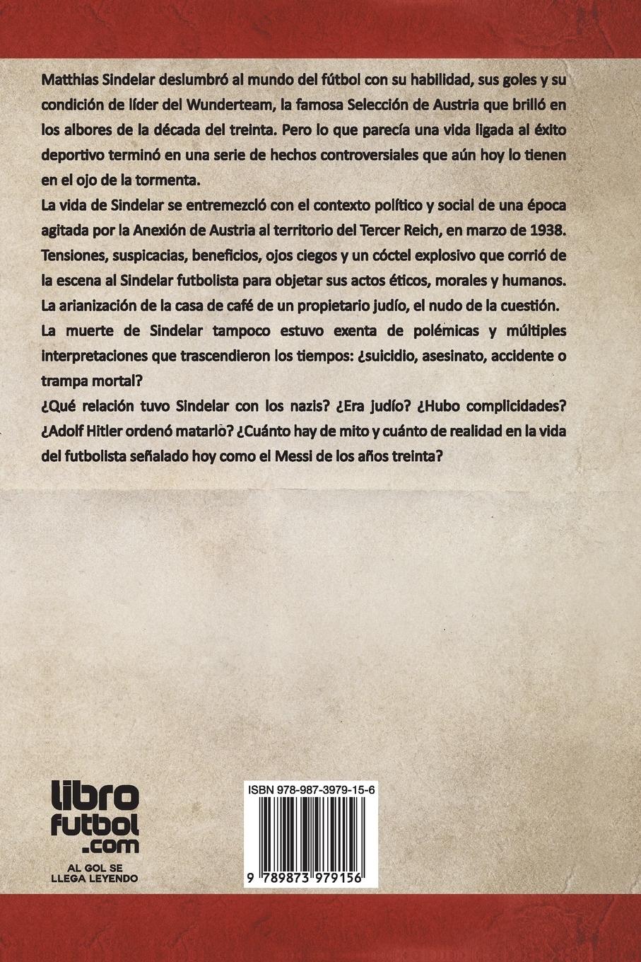 Rückseitencover MATTHIAS SINDELAR