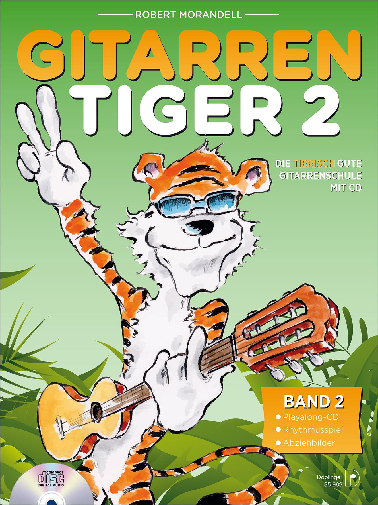 Vorderes Coverbild Der Gitarrentiger Band 2