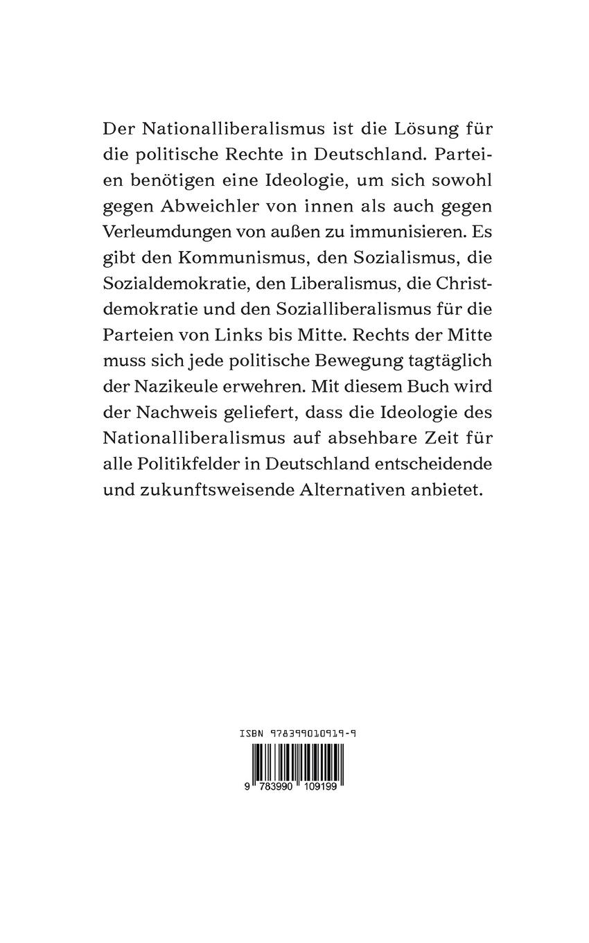 Rückseitencover Nationalliberalismus