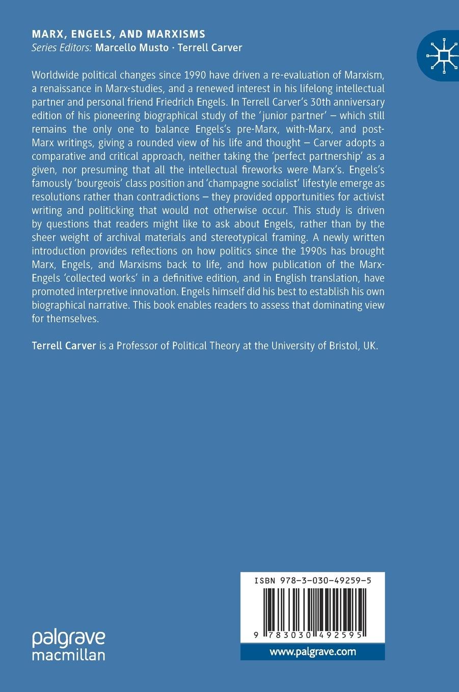 Rückseitencover The Life and Thought of Friedrich Engels